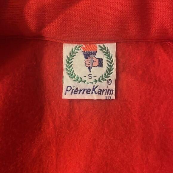 1980’s Pierre Karim Vintage zip up - Picture 4 of 4